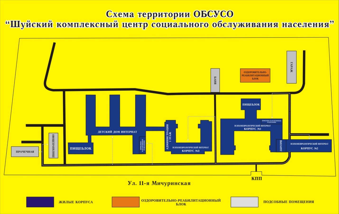 схема центра