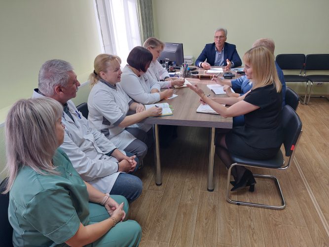 Заседание совета по лечебному питанию