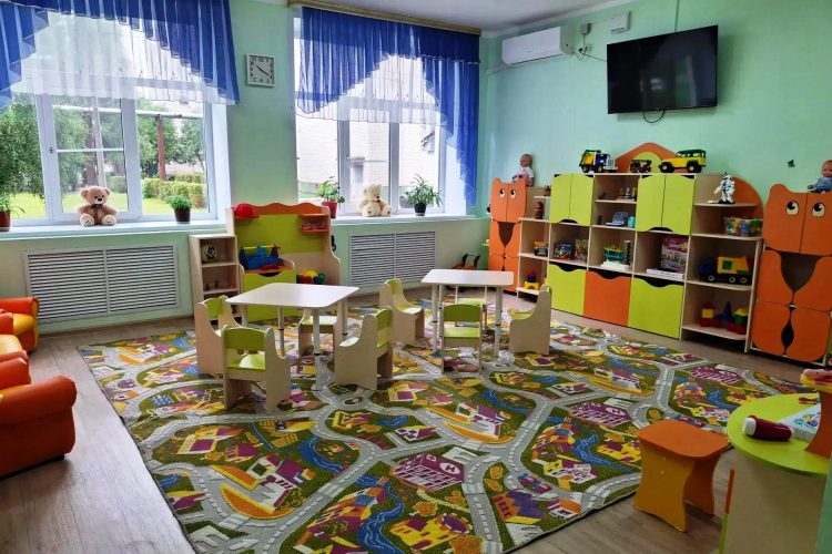Новое оснащение двух воспитательных групп детского дома - интерната