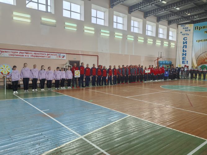 Областной фестиваль спортивных игр «Паралимпийский»